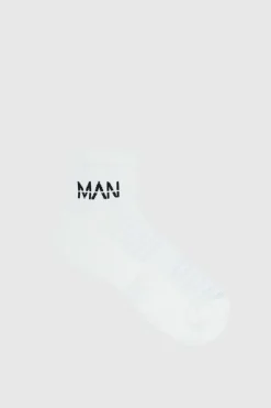 Sale boohooMAN Man Active Cushioned Training Crew 3 Pack Sock multi