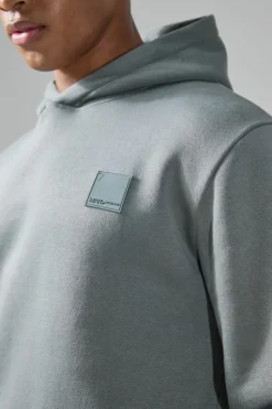 Clearance boohooMAN Man Active Gym Hooded Tracksuit charcoal