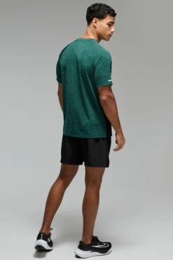 New boohooMAN Man Active Gym Lightweight T Shirt dark green