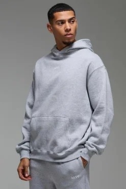 Sale boohooMAN Man Active Gym Tracksuit grey marl