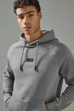 Best Sale boohooMAN Man Active Hoodie & Jogger Tracksuit charcoal
