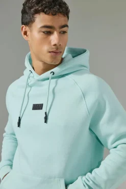 Cheap boohooMAN Man Active Hoodie & Short Tracksuit sage