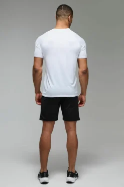 Cheap boohooMAN Man Active Lightweight Essentials Gym Regular Fit Raglan T-shirt 2 Pack multi