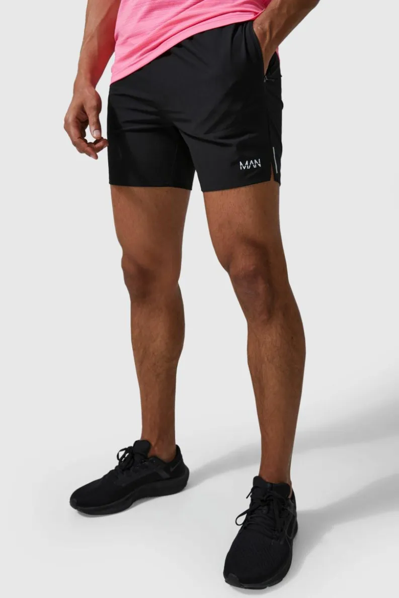 Clearance boohooMAN Man Active Lightweight Performance Shorts black