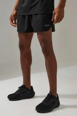 Best Sale boohooMAN Man Active Logo 5inch Short black