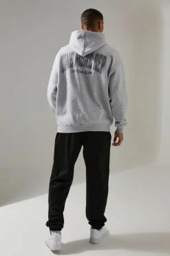 Cheap boohooMAN Man Active One More Rep Oversized Jogger black