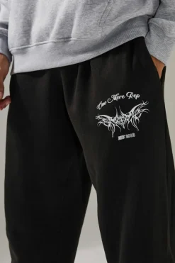 Cheap boohooMAN Man Active One More Rep Oversized Jogger black