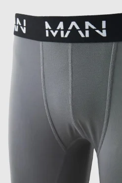 Outlet boohooMAN Man Active Performance 7inch Long 3 Pack Boxer grey