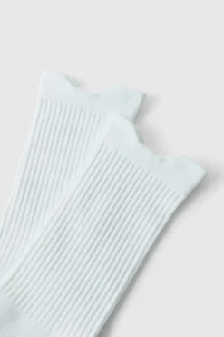 Sale boohooMAN Man Active Performance Trail Crew Sock white