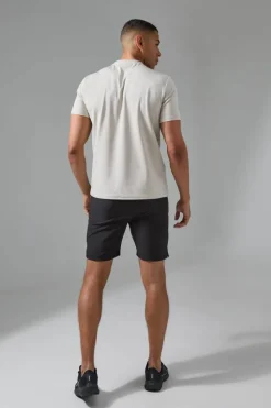 Clearance boohooMAN Man Active Performance T-shirt stone