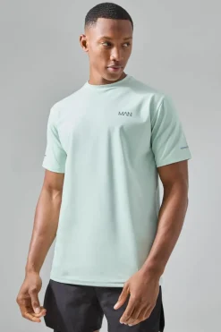 Best Sale boohooMAN Man Active Performance T-shirt mint