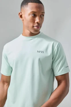 Best Sale boohooMAN Man Active Performance T-shirt mint