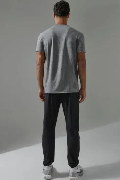Flash Sale boohooMAN Man Active Regular Fit Performance Marl T-shirt grey