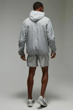 Store boohooMAN Man Active Ripstop Shower Resist Windbreaker light grey