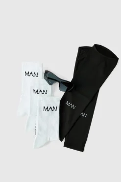 Hot boohooMAN Man Active Running Gift Bundle multi