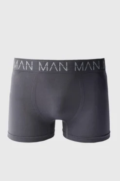 Cheap boohooMAN Man Active Seamless Boxer charcoal