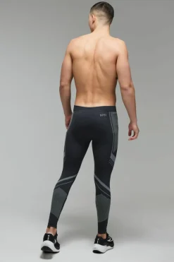 Discount boohooMAN Man Active Seamless Legging black