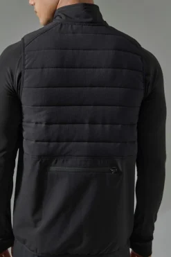 Fashion boohooMAN Man Active Shower Resist Packable Gilet black