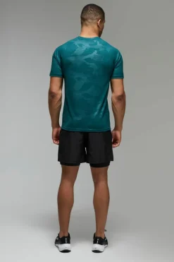 Sale boohooMAN Man Active Stretch Woven 5inch 2in1 Short black