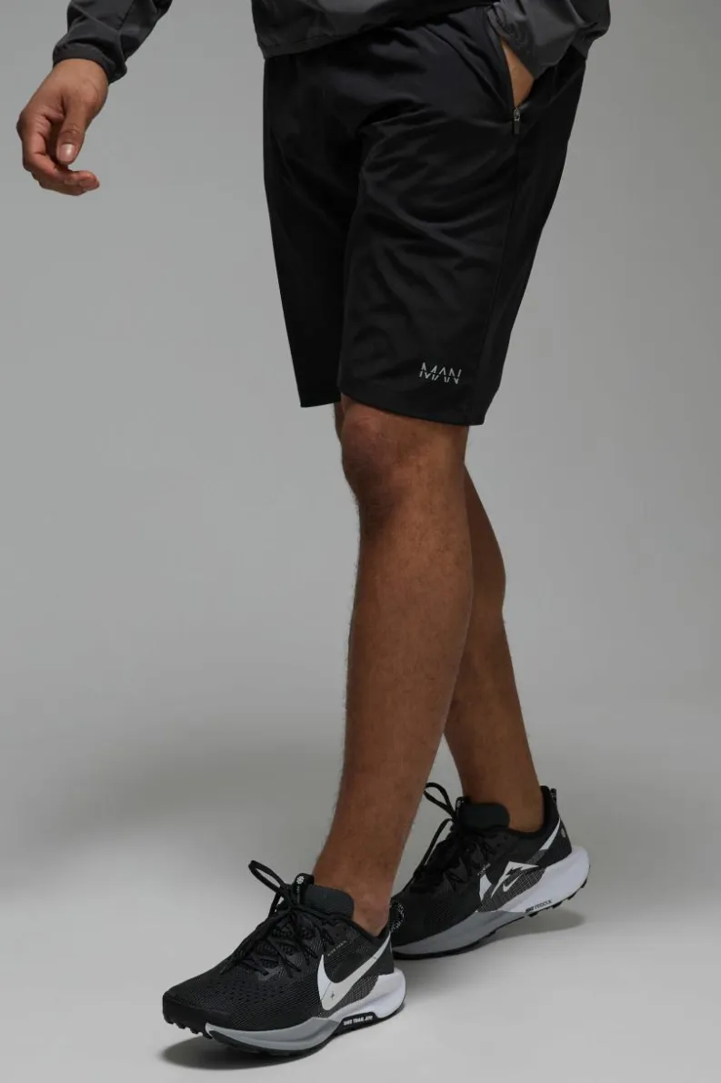 Hot boohooMAN Man Active Stretch Woven 9inch Short black