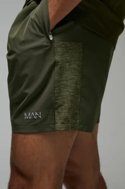 Flash Sale boohooMAN Man Active Stretch Woven 5inch Shorts khaki
