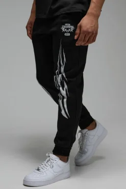 Discount boohooMAN Man Active Training Club Regular Fit Jogger black
