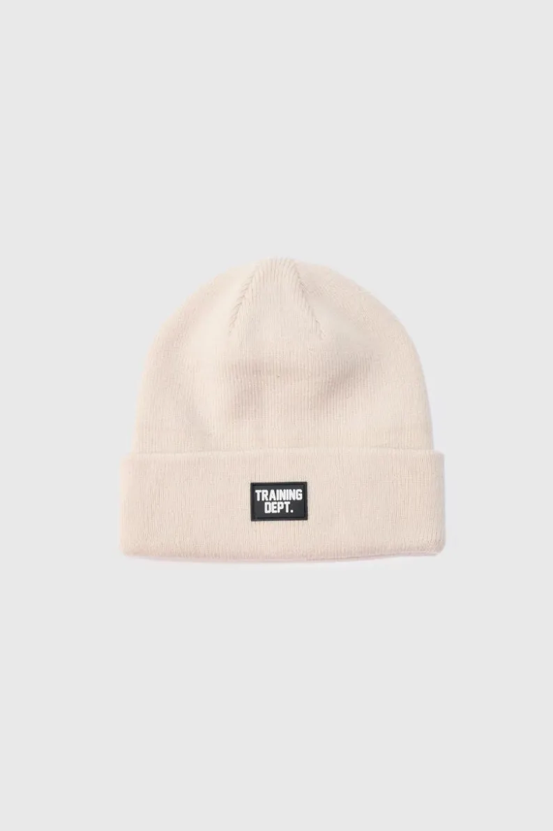 Cheap boohooMAN Man Active Training Dept Beanie taupe