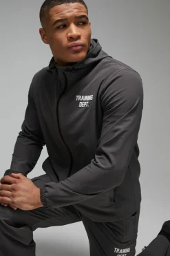 Flash Sale boohooMAN Man Active Training Dept. Cargo Trouser charcoal