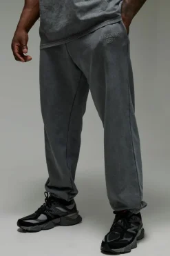 Cheap boohooMAN Man Active Training Dept. Oversized Washed Jogger grey
