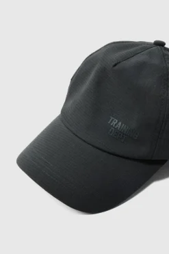 Cheap boohooMAN Man Active Training Dept Ripstop Baseball Cap black