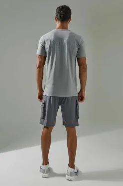 Cheap boohooMAN Man Active Training Dept Slim Fit T-shirt grey
