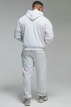 Clearance boohooMAN Man Active X OG Gym Oversized Hoodie grey marl