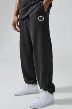 Flash Sale boohooMAN Man Active X Og Gym Oversized Jogger black
