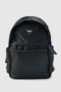 Flash Sale boohooMAN Man Badge Rucksack black