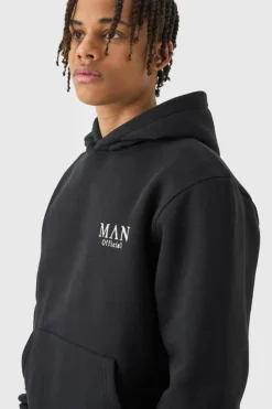 Store boohooMAN Man Basic Hooded Tracksuit black
