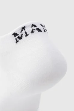 Best boohooMAN MAN Dash 7 Pack Trainer Socks white