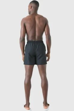 Best Sale boohooMAN Man Signature Mid Length Swim Short black