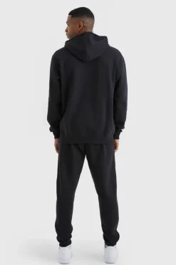 Cheap boohooMAN Man Signature Over The Head Hoodie black