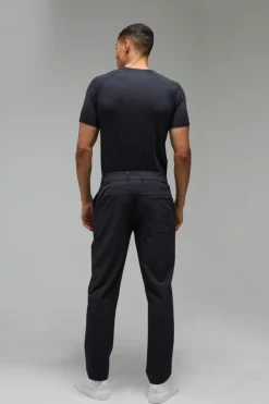 Best Sale boohooMAN Man Sport Golf Stretch Woven Tapered Joggers charcoal