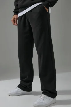 Outlet boohooMAN Man Sport Waffle Relaxed Fit Jogger black