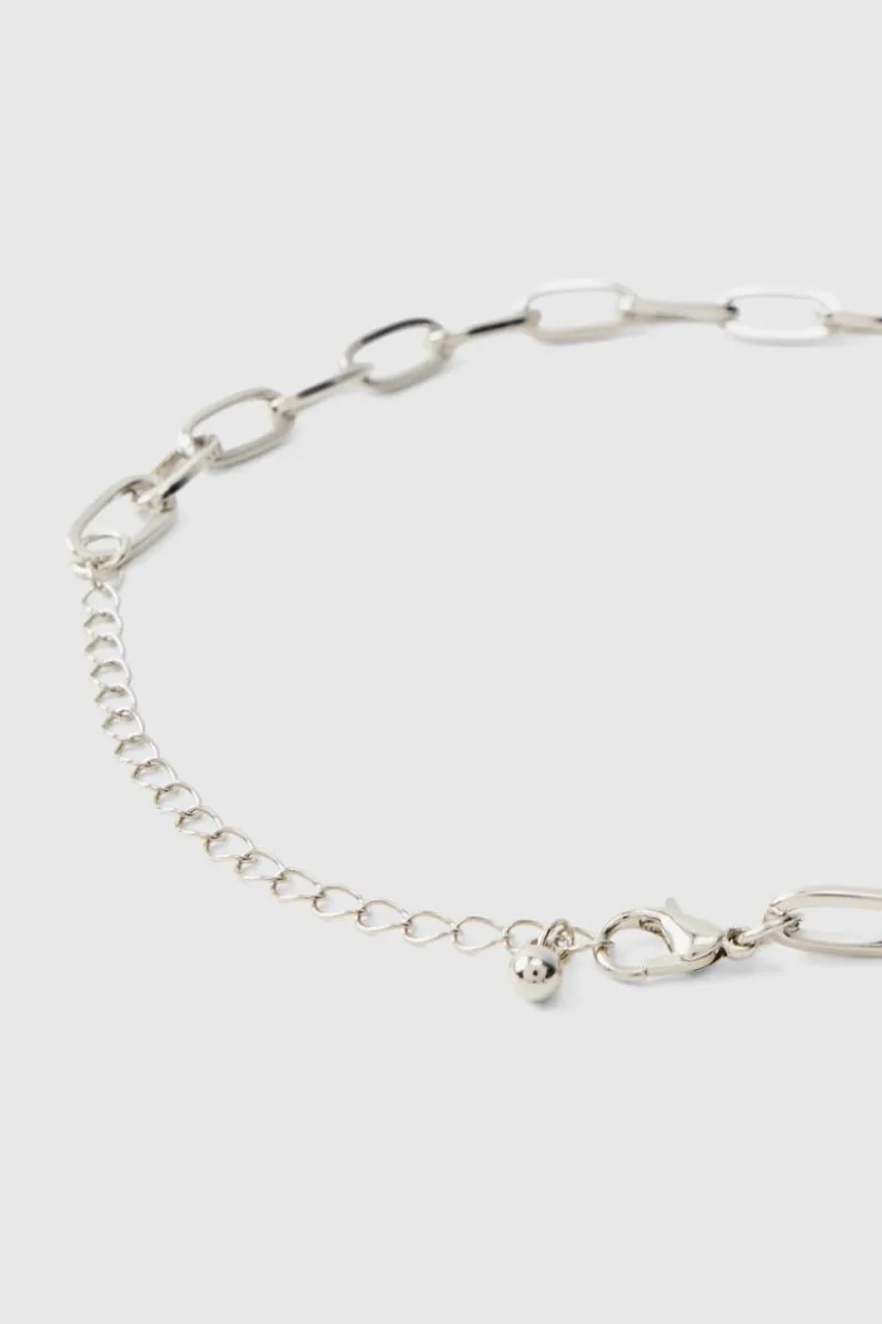 Best Sale boohooMAN Multi Cross Necklace silver