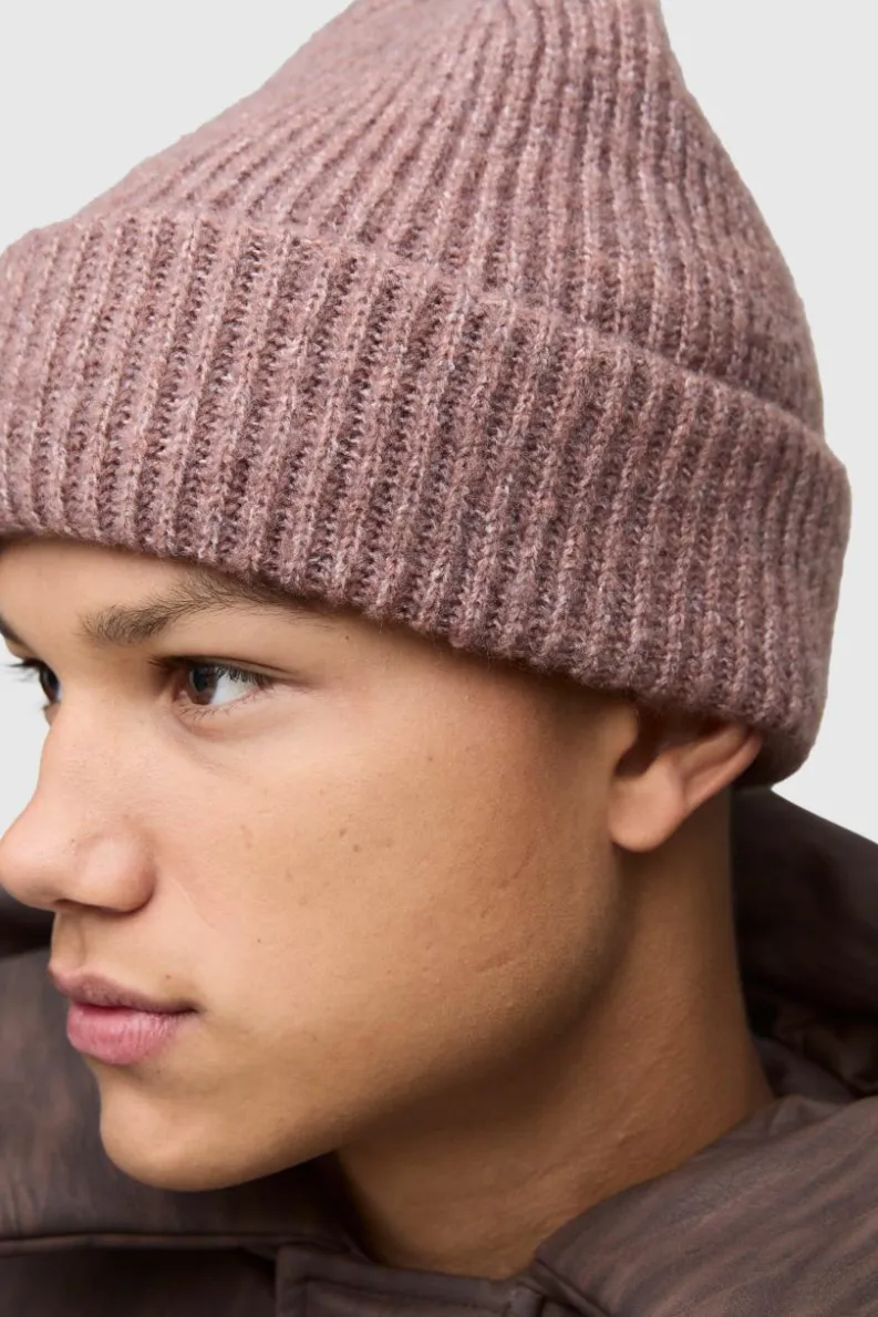 Sale boohooMAN Natural Essential Beanie brown