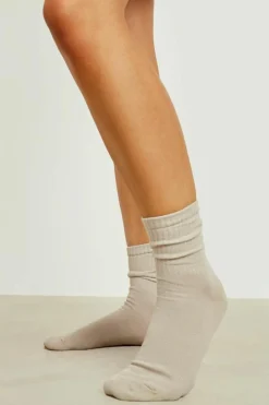 Store boohoo Nude Tonal 3 Pack Socks multi