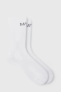 Best boohooMAN Original Man Sports Socks white