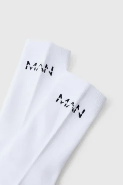 Best boohooMAN Original Man Sports Socks white