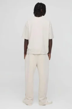 Best boohooMAN Oversized Boxy Basic T-shirt stone