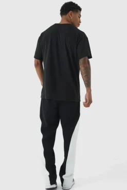 Cheap boohooMAN Oversized Bullet for my Valentine License Print T-Shirt black