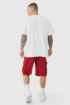 Outlet boohooMAN Oversized Deadpool Cereal License Print T-shirt white