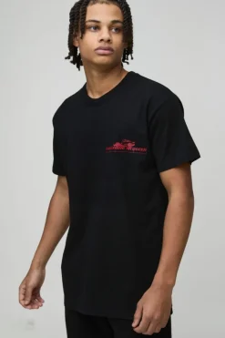 Best boohooMAN Oversized Disney Cars License T-Shirt black