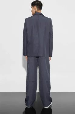 Flash Sale boohoo Oversized Fit Limited Collection Suit grey